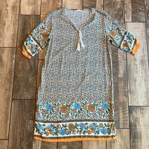 Alife Floral Patterned midi dress